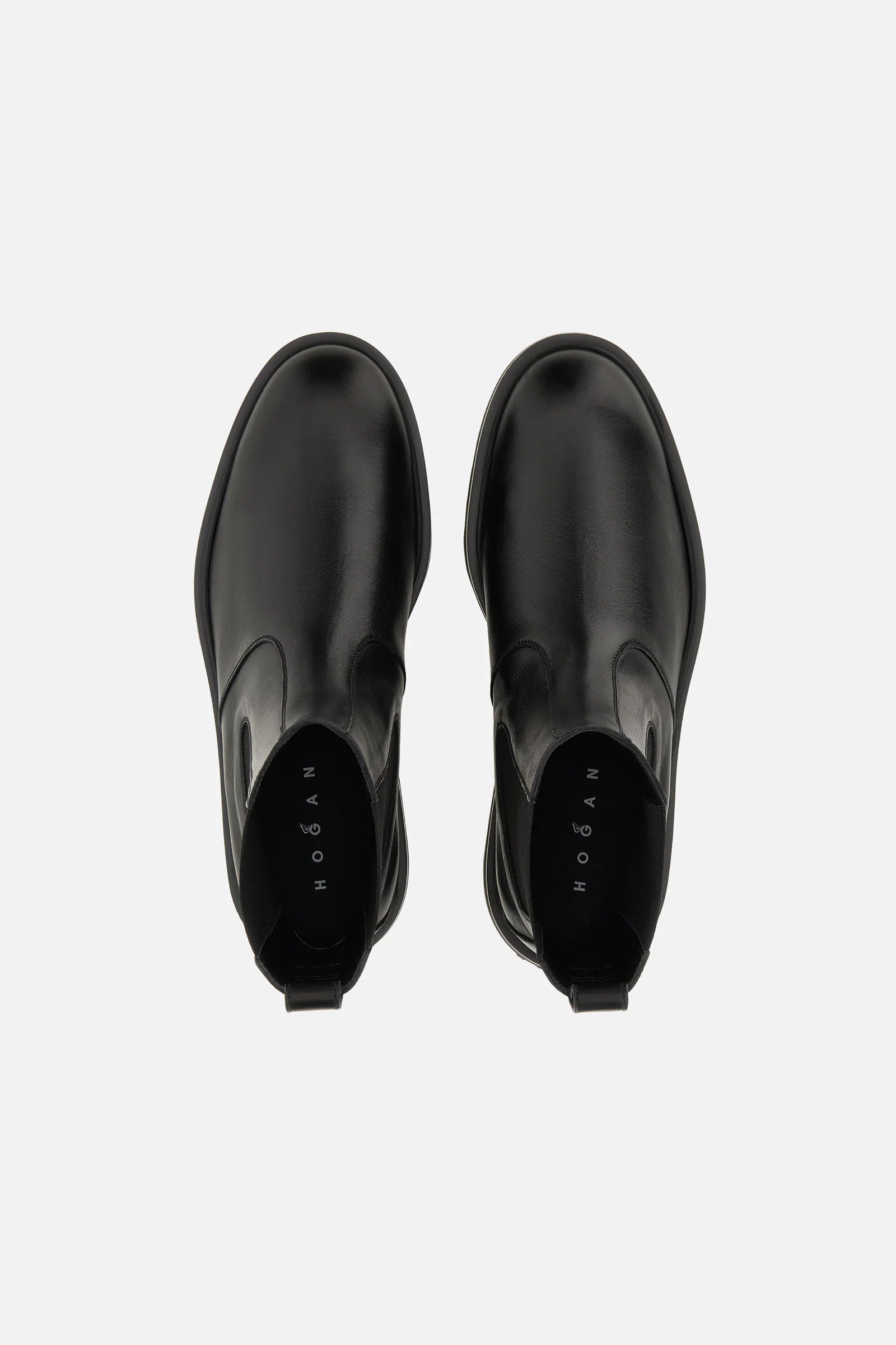 Hogan Beatles Pelle Nero Uomo-5