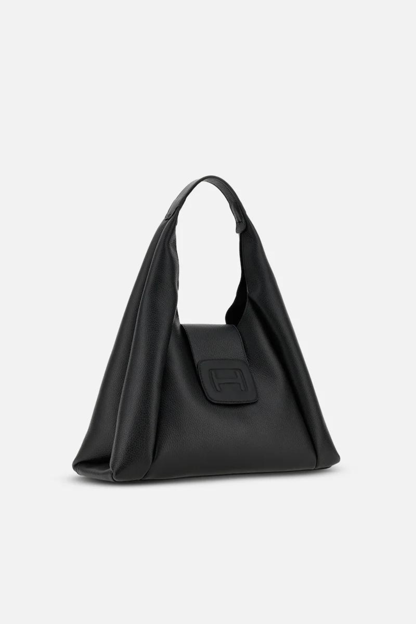 Hogan Medium Hobo Bag Black Women-3