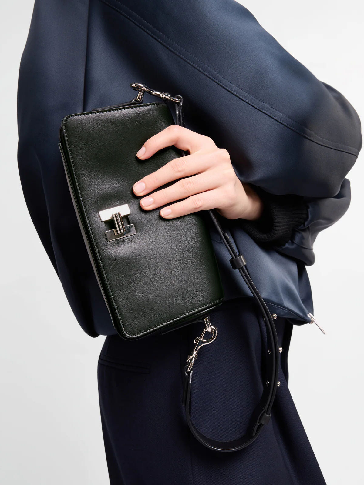 Hogan Borsa Mini Flap Nero Donna-7