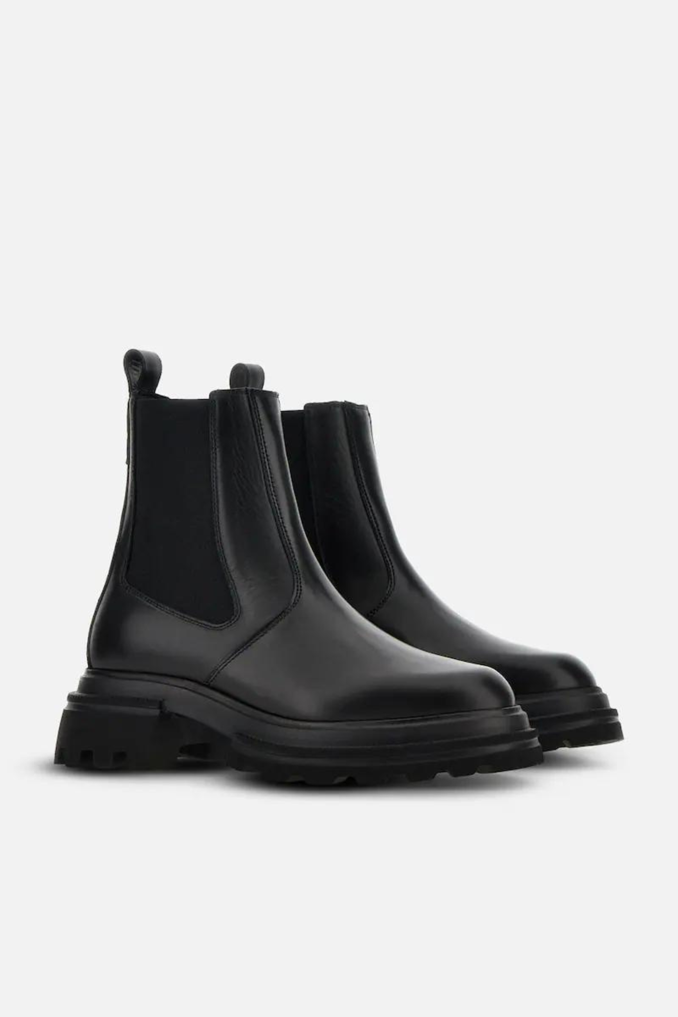 Hogan Chelsea Boot Black Women-3