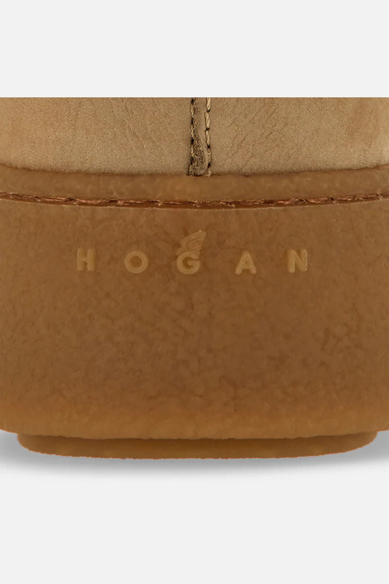 Hogan Cool Platform Nabuk Beige/Marrone Donna-7