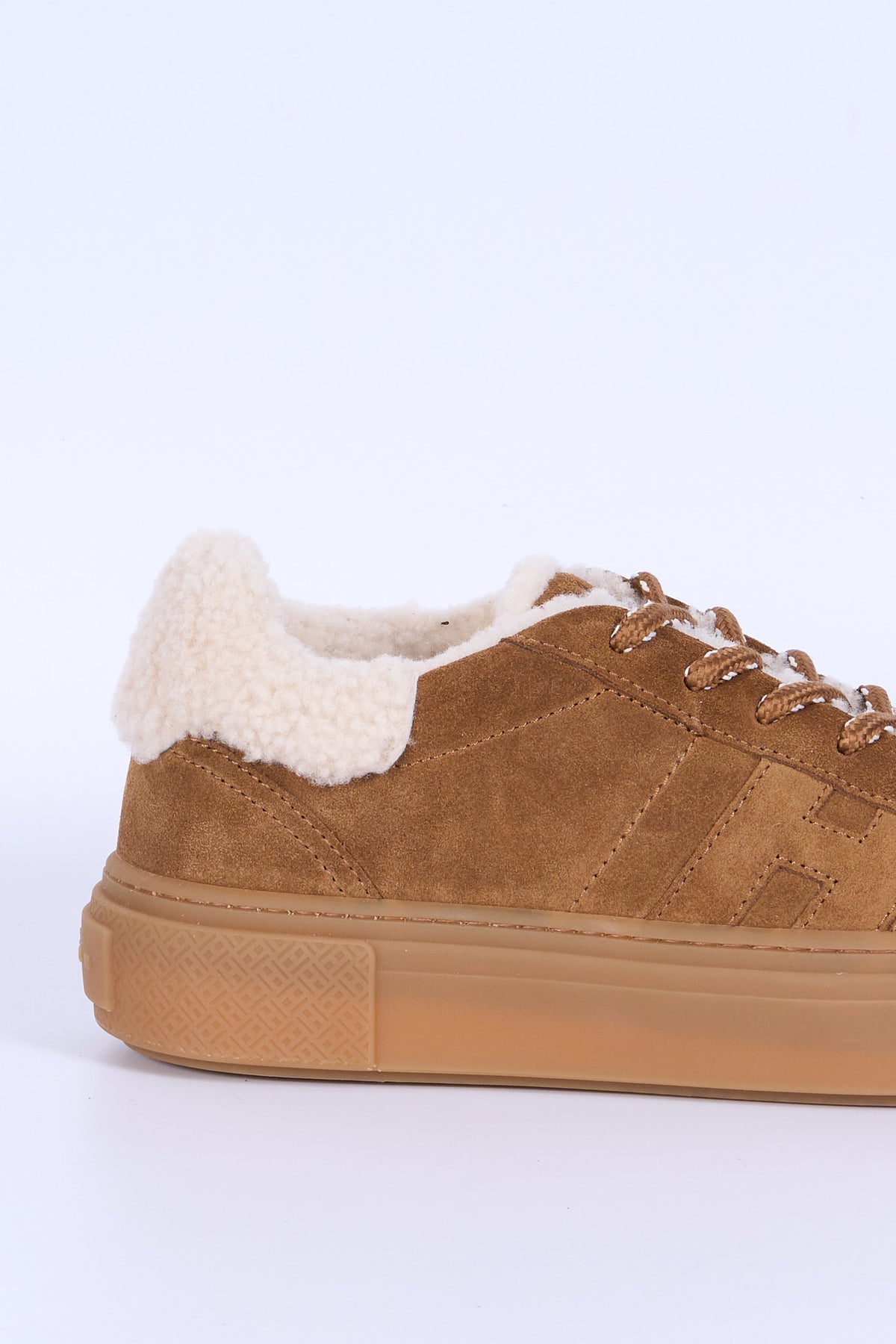 Hogan Crosswind con Montone Cammello Donna-2