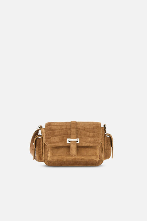Hogan Flap Bag Piccola Cammello Donna