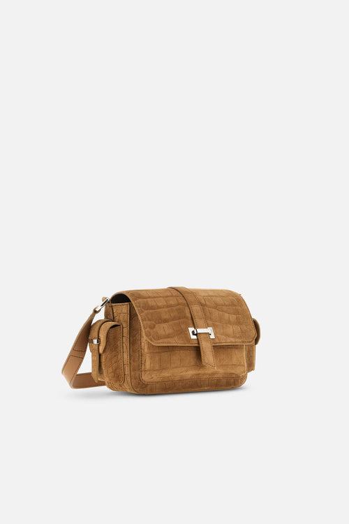 Hogan Flap Bag Piccola Cammello Donna-2