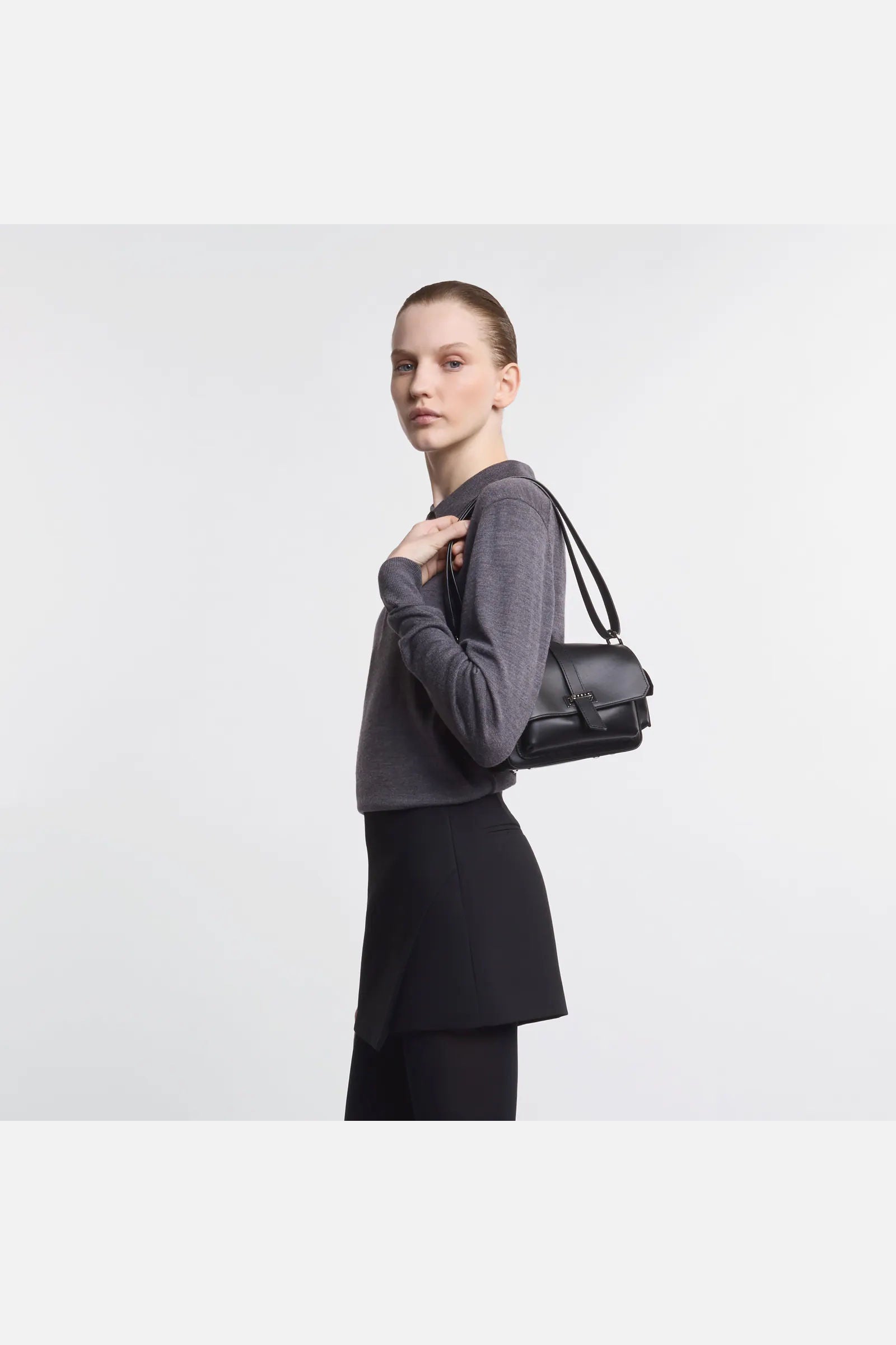 Hogan Flap Bag Piccola Nero Donna-7