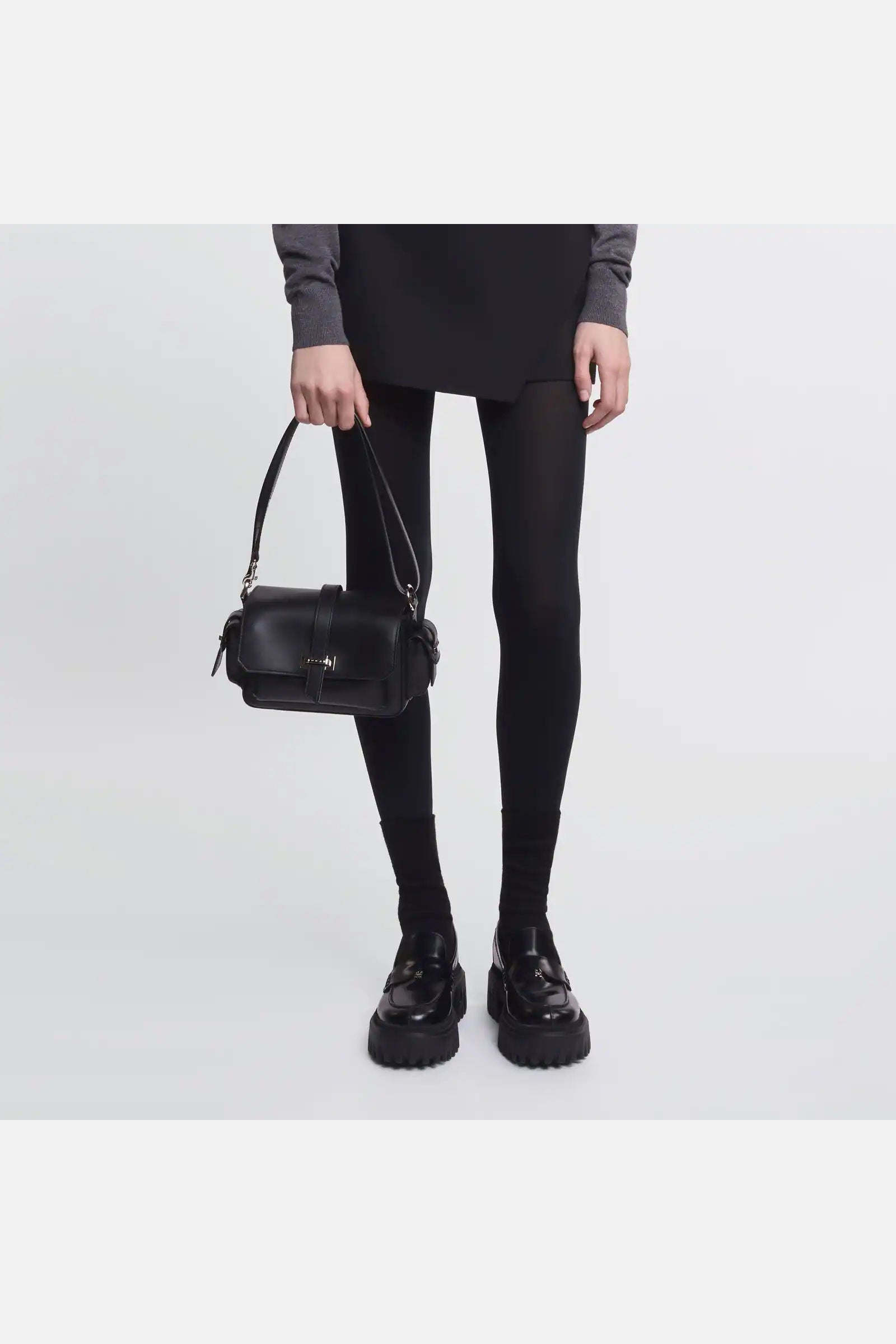 Hogan Flap Bag Piccola Nero Donna-8