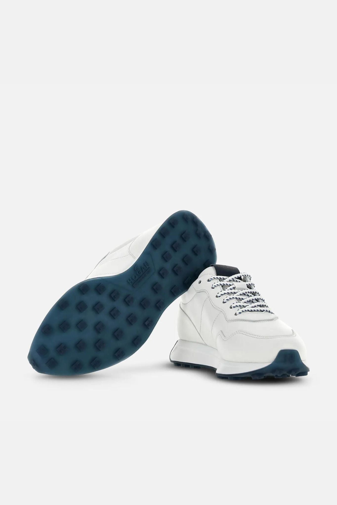 Hogan H601 Sneaker Bianco/blu Uomo-4
