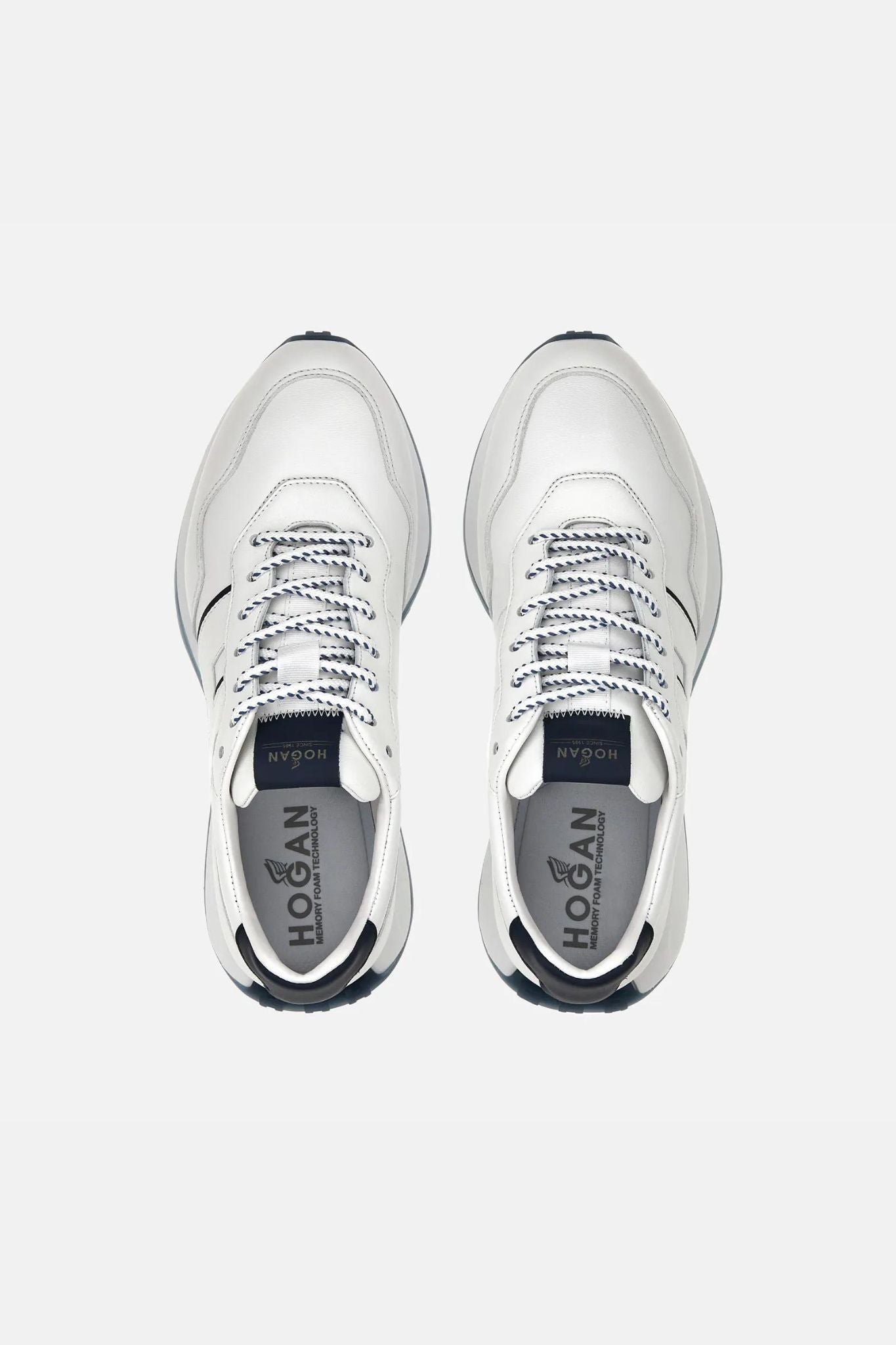Hogan H601 Sneaker Bianco/blu Uomo-5