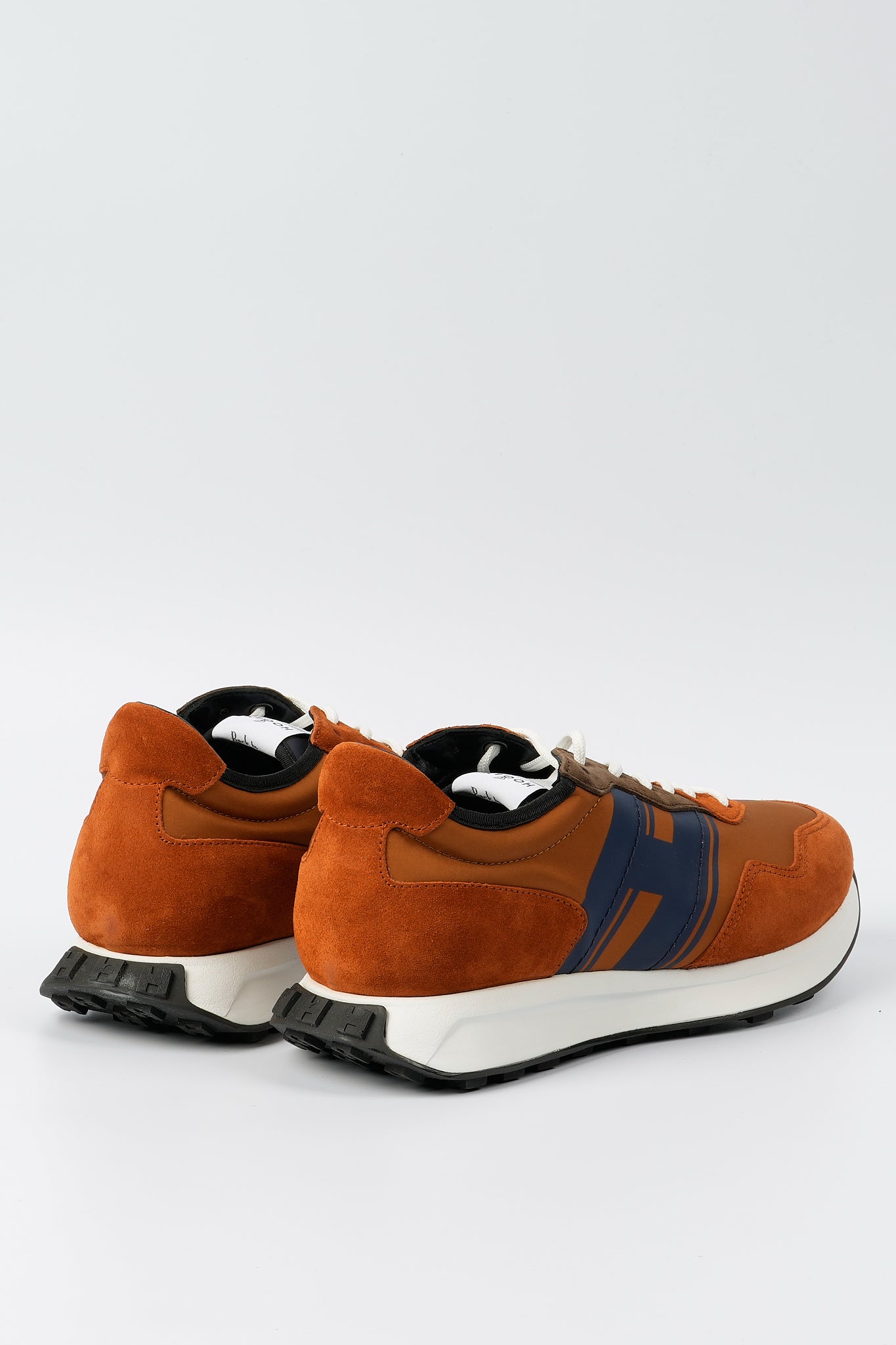 Hogan H601 Sneaker Cuoio/blu Uomo-3