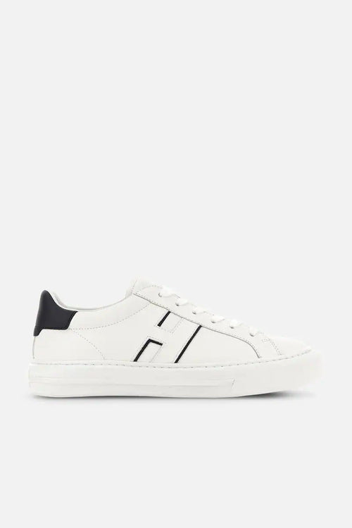 Hogan H6910 Rebel in Pelle Bianco/Blu Uomo