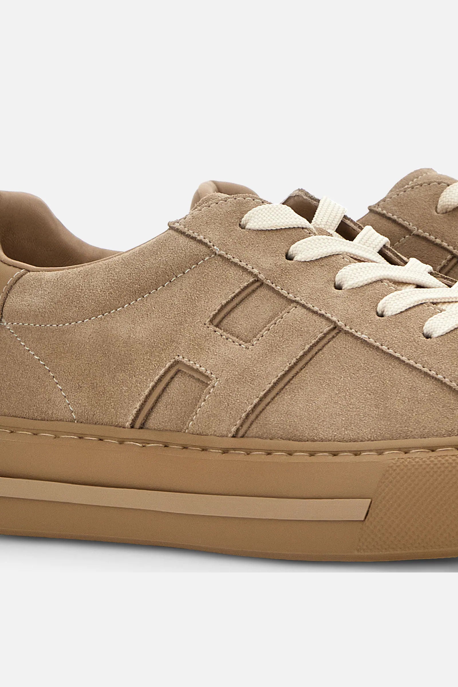 Hogan H691 Suede Sneaker Biscotto Uomo-6