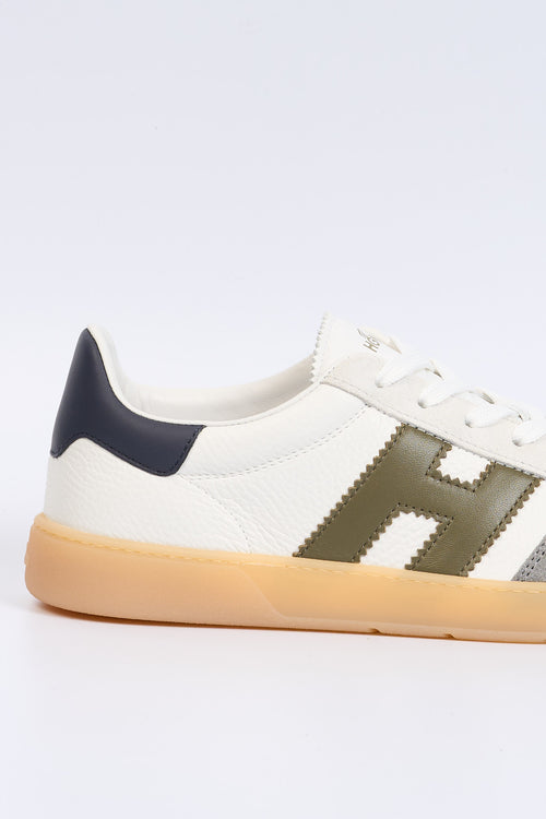 Hogan H Cool Pelle Bianco/grigio Uomo-2