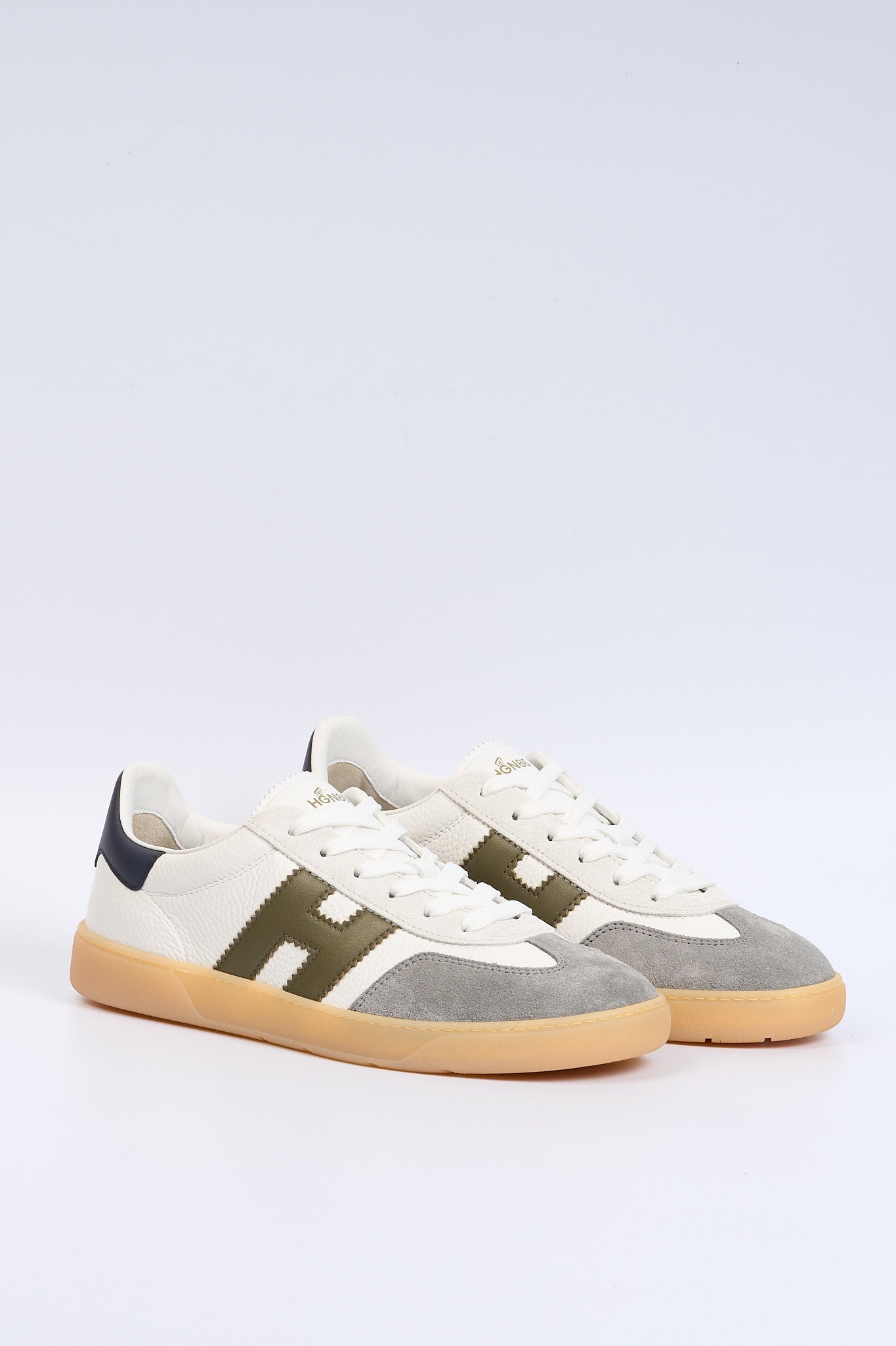 Hogan H Cool Pelle Bianco/grigio Uomo-3