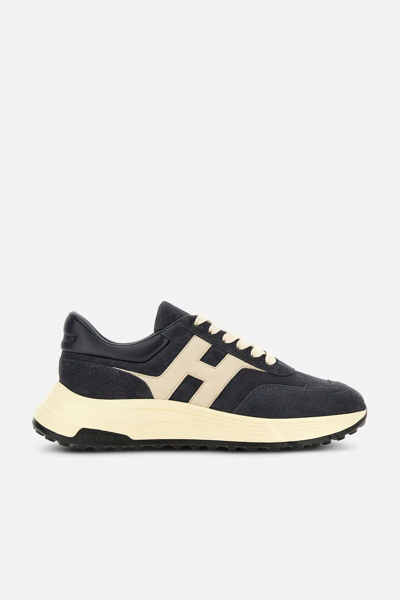 Hogan Hyperlight Camoscio Blu Uomo-1