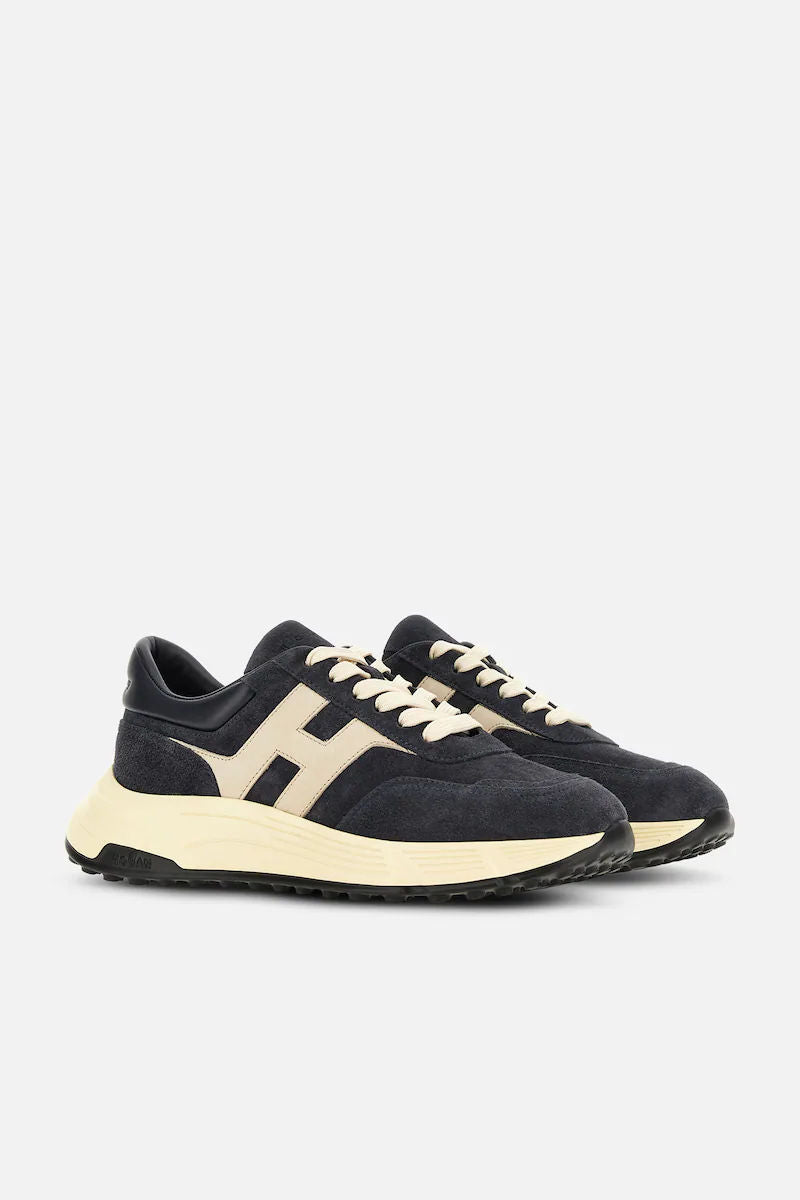 Hogan Hyperlight Camoscio Blu Uomo-3