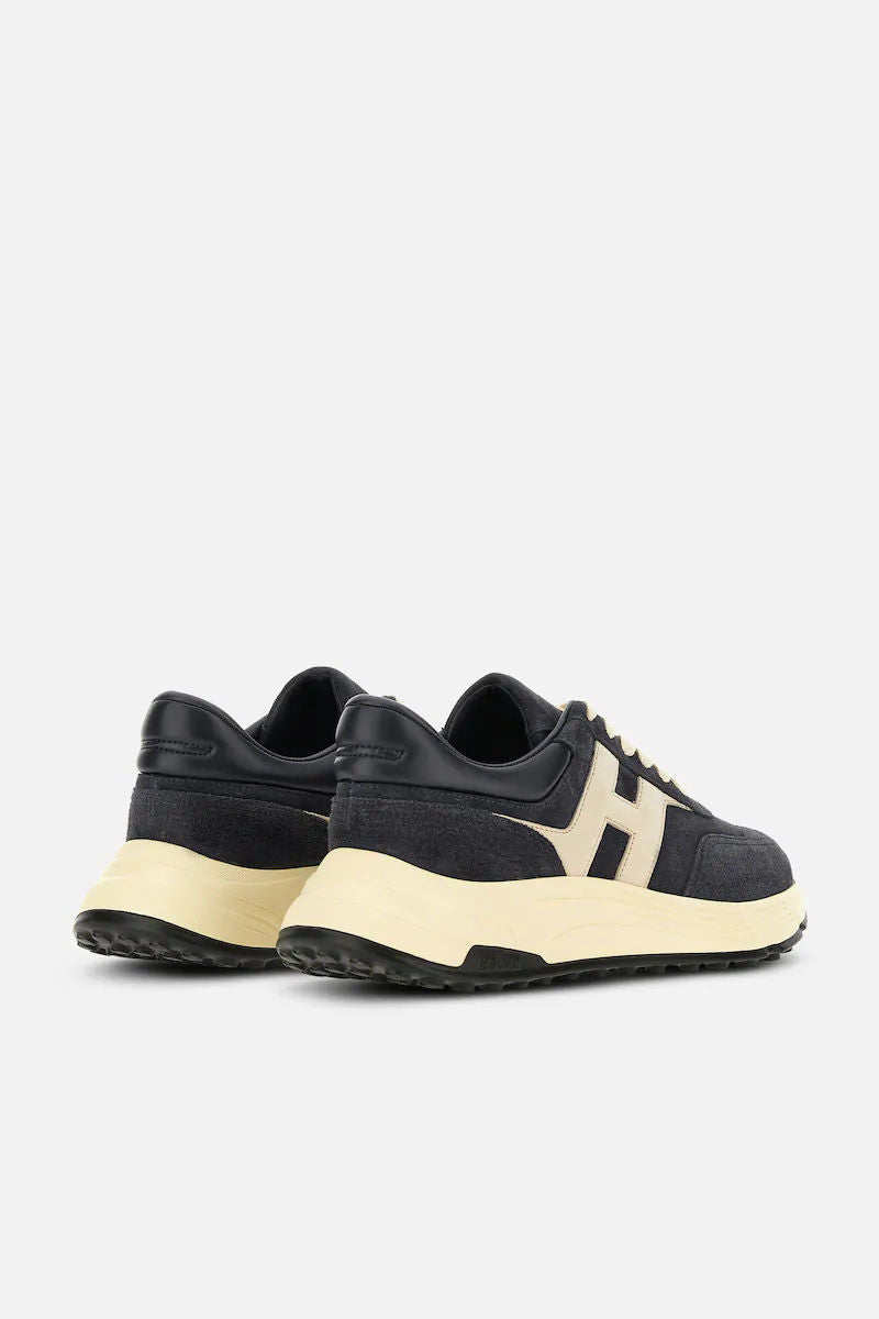 Hogan Hyperlight Camoscio Blu Uomo-4
