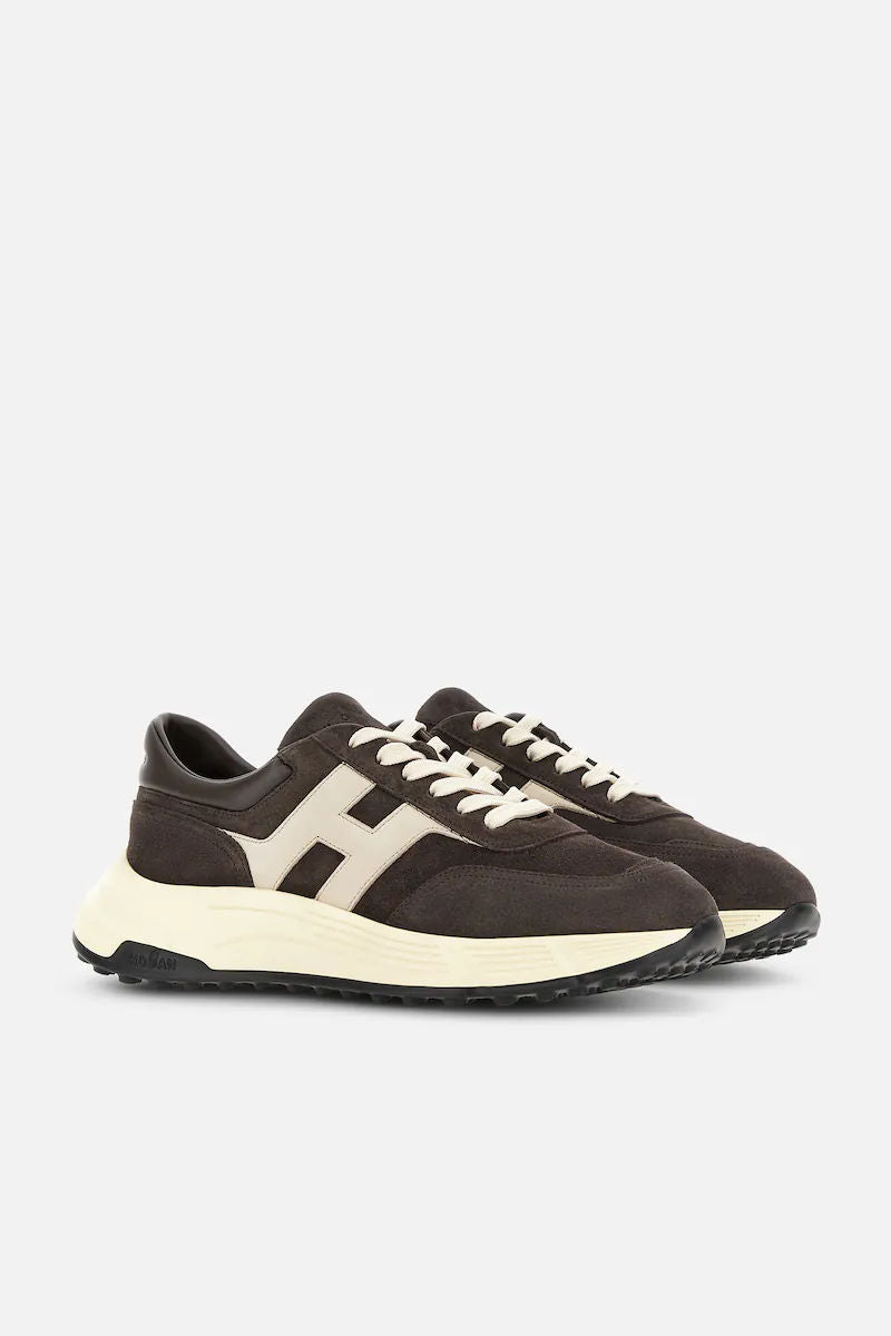 Hogan Hyperlight Camoscio Marrone Uomo-2