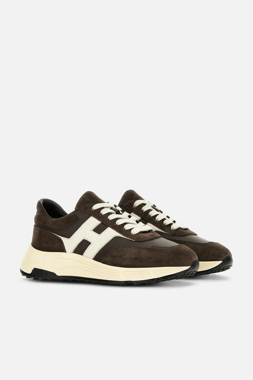 Hogan Hyperlight Suede Marrone Uomo-2