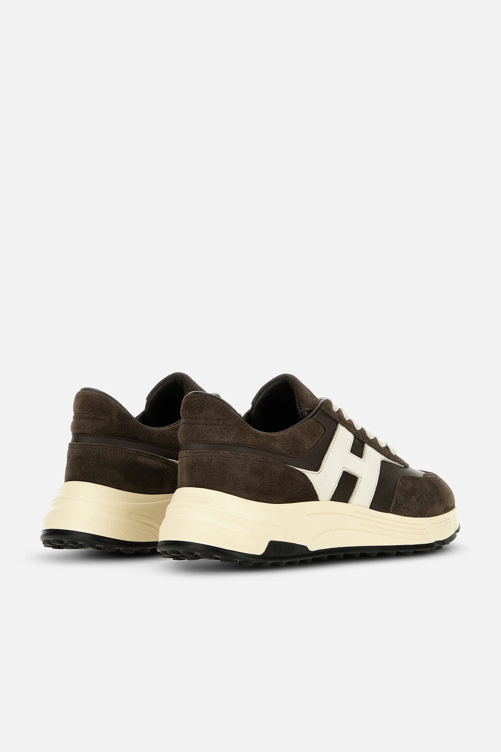 Hogan Hyperlight Suede Marrone Uomo-3