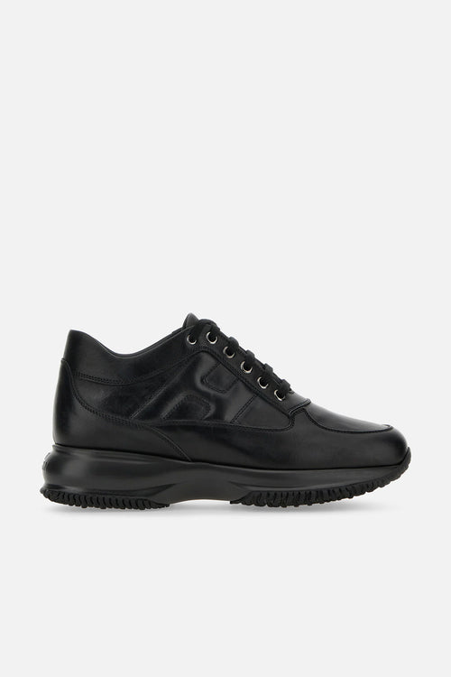 Hogan Interactive In Pelle Nero Donna