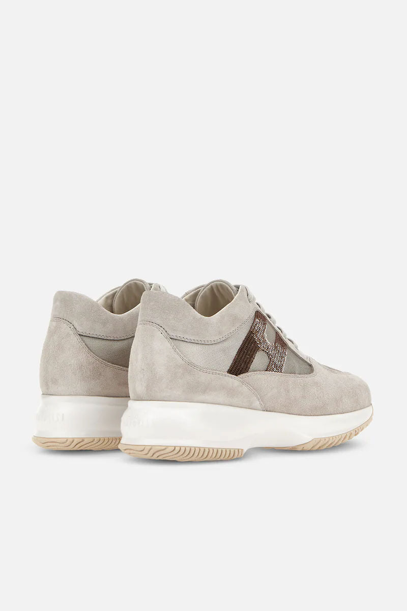 Hogan Interactive Paillettes Tortora Donna-4