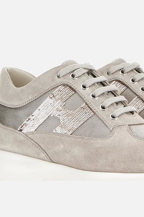 Hogan Interactive Paillettes Tortora Donna-2