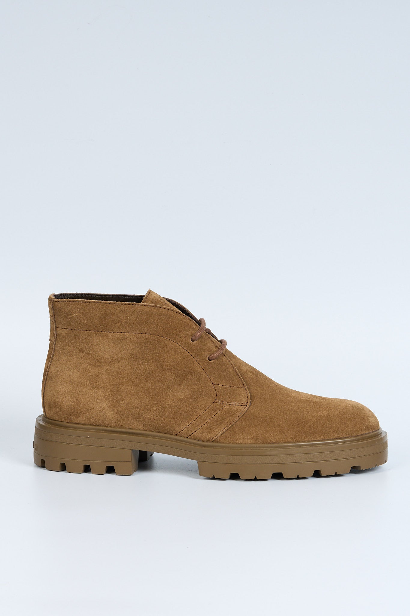 Hogan Polacco Scamosciato Marrone chiaro Uomo-1