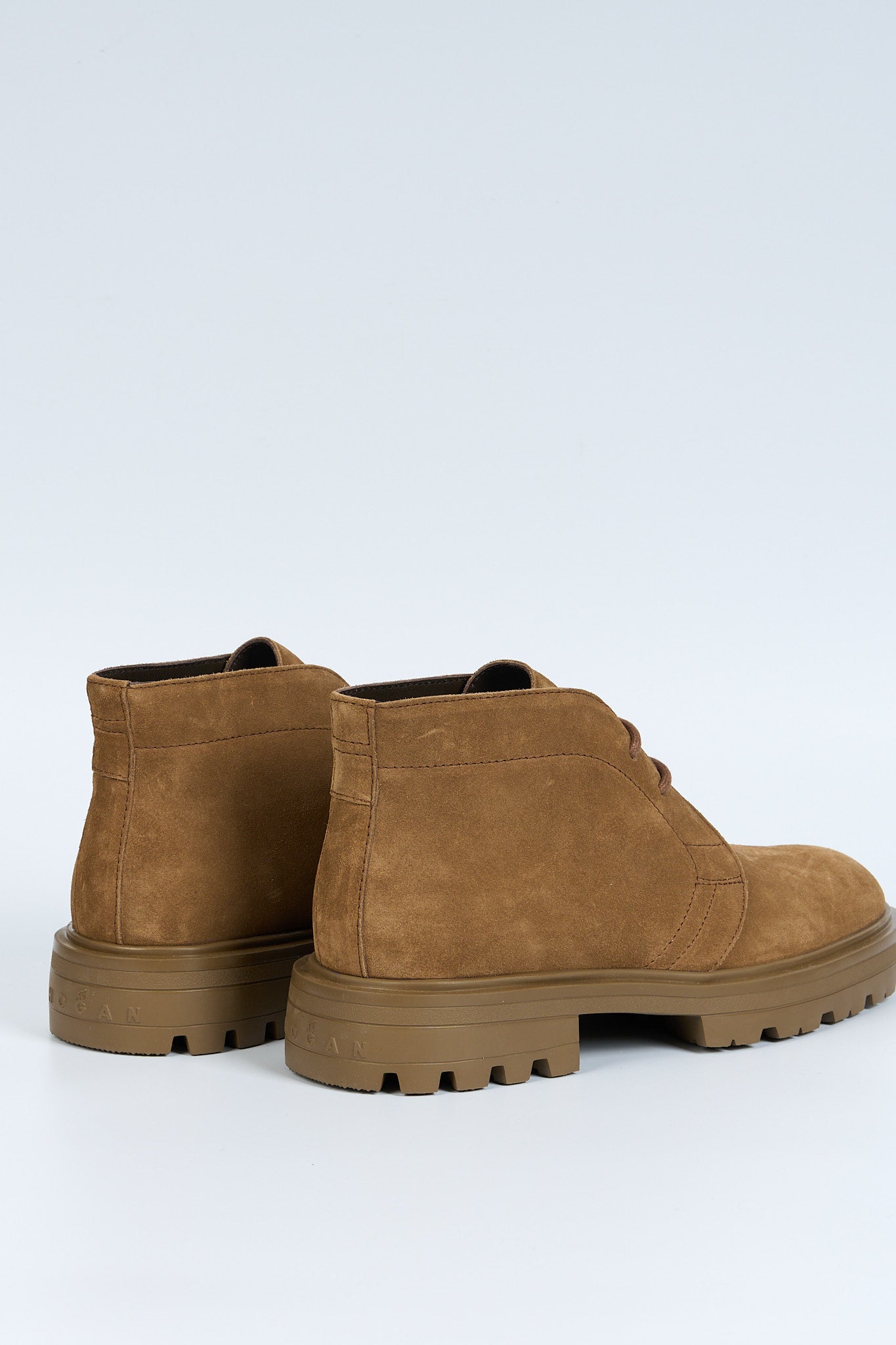 Hogan Polacco Scamosciato Marrone chiaro Uomo-3