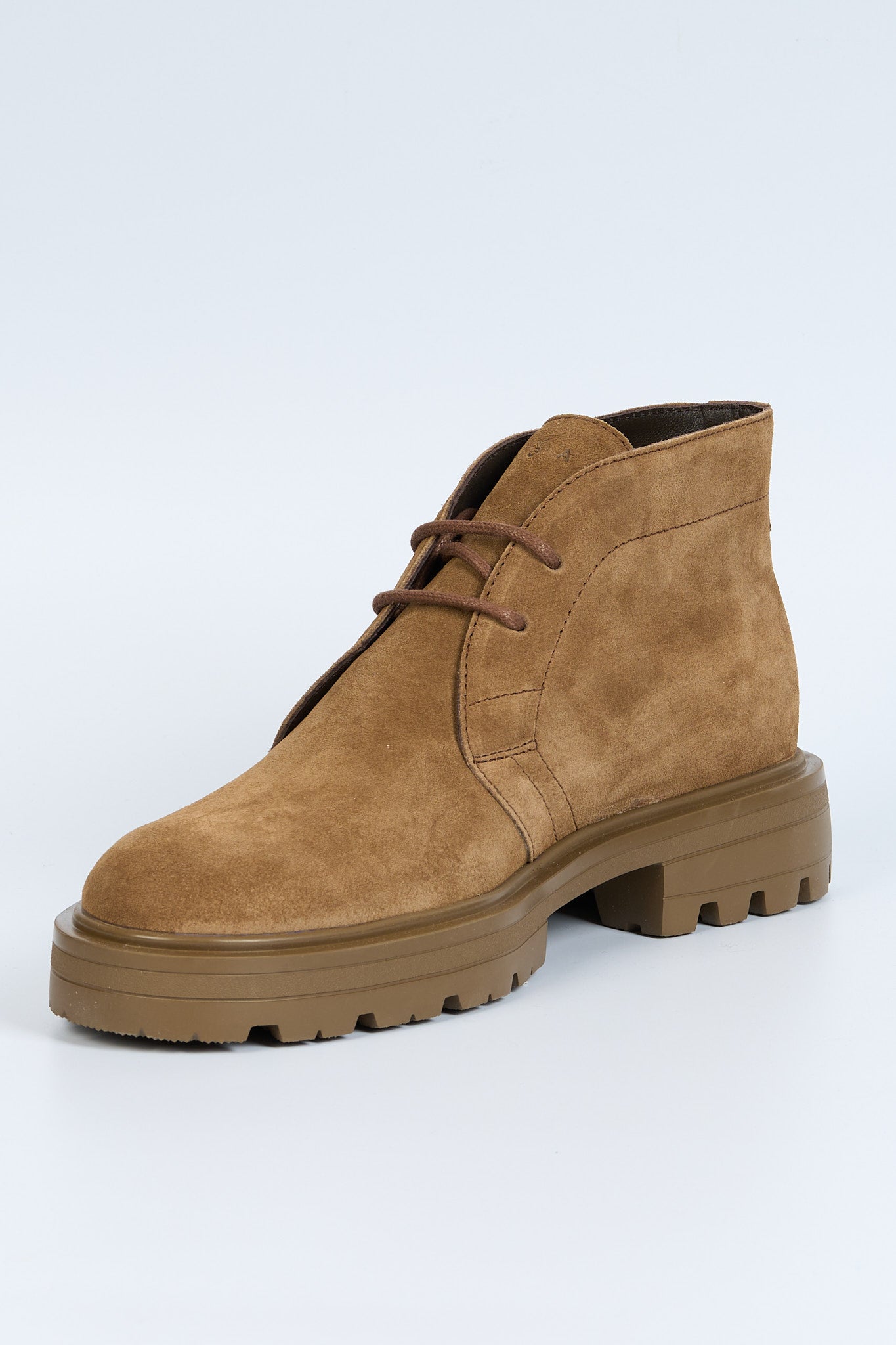 Hogan Polacco Scamosciato Marrone chiaro Uomo-5