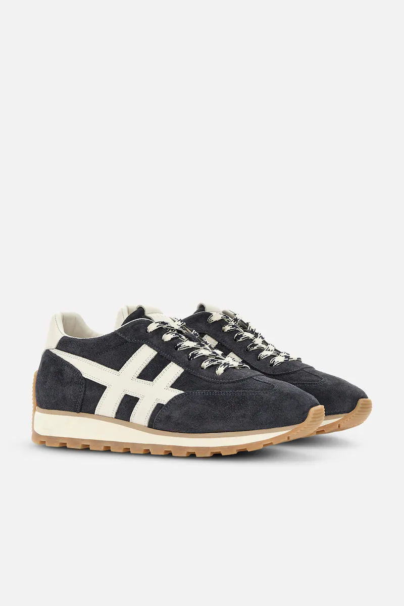 Hogan Running 86er Suede Blu Uomo-2
