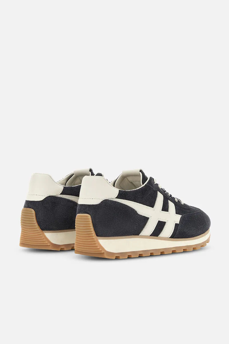 Hogan Running 86er Suede Blu Uomo-3