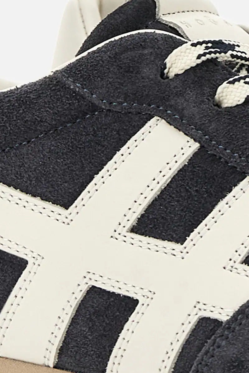 Hogan Running 86er Suede Blu Uomo-6