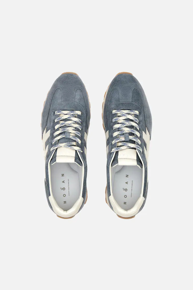 Hogan Running 86er Suede Polvere Uomo-5