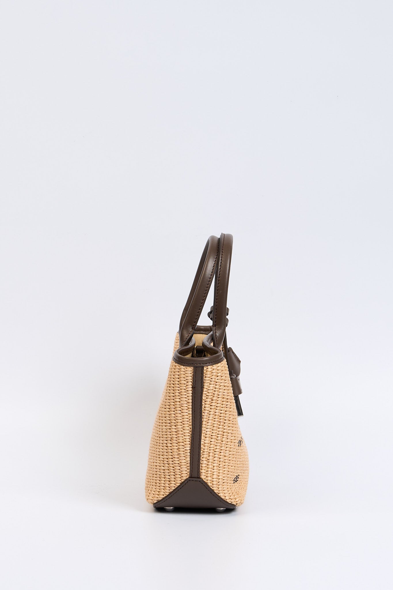 Hogan Shopping Bag MINI in Rafia Donna-7