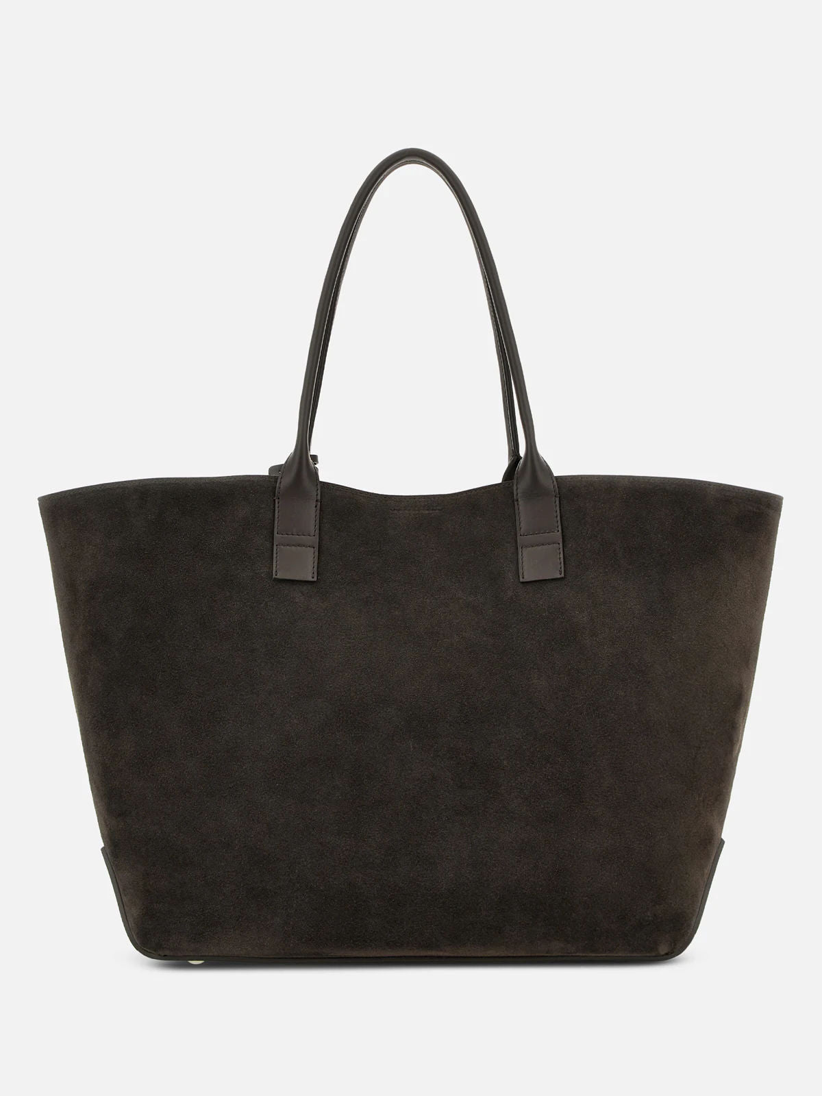 Hogan Shopping Bag in Camoscio Marrone Donna-7
