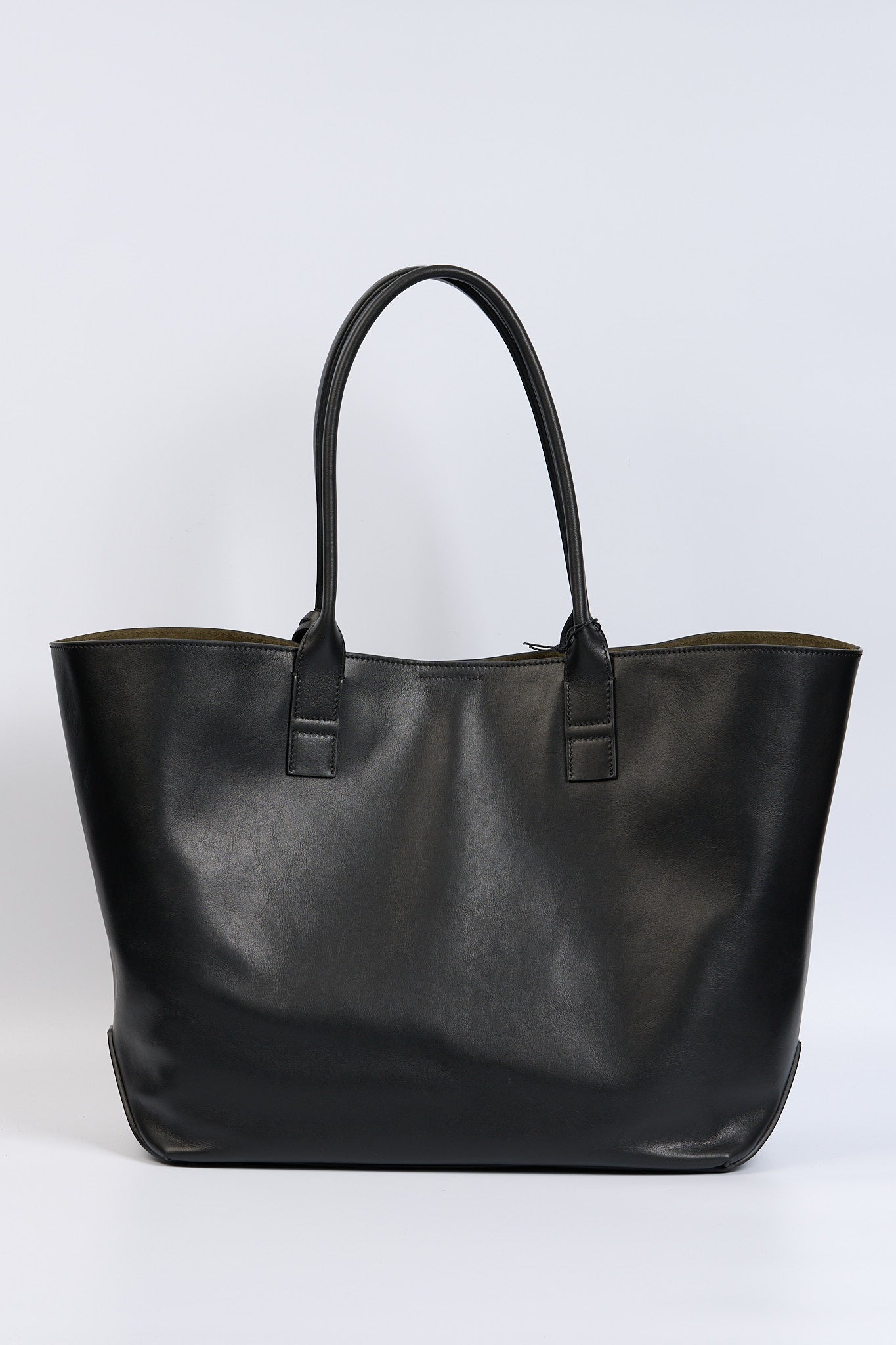 Hogan Shopping Bag in Pelle Nero Donna-4
