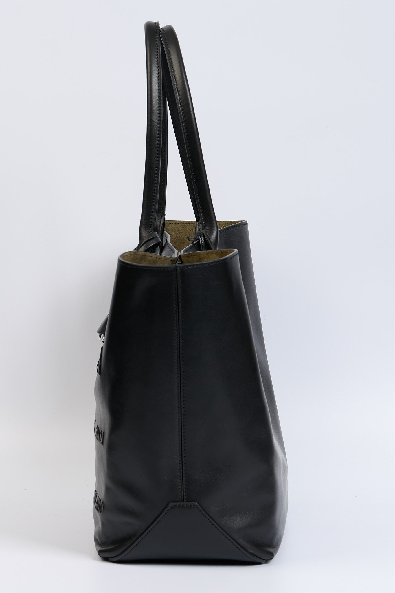 Hogan Shopping Bag in Pelle Nero Donna-5