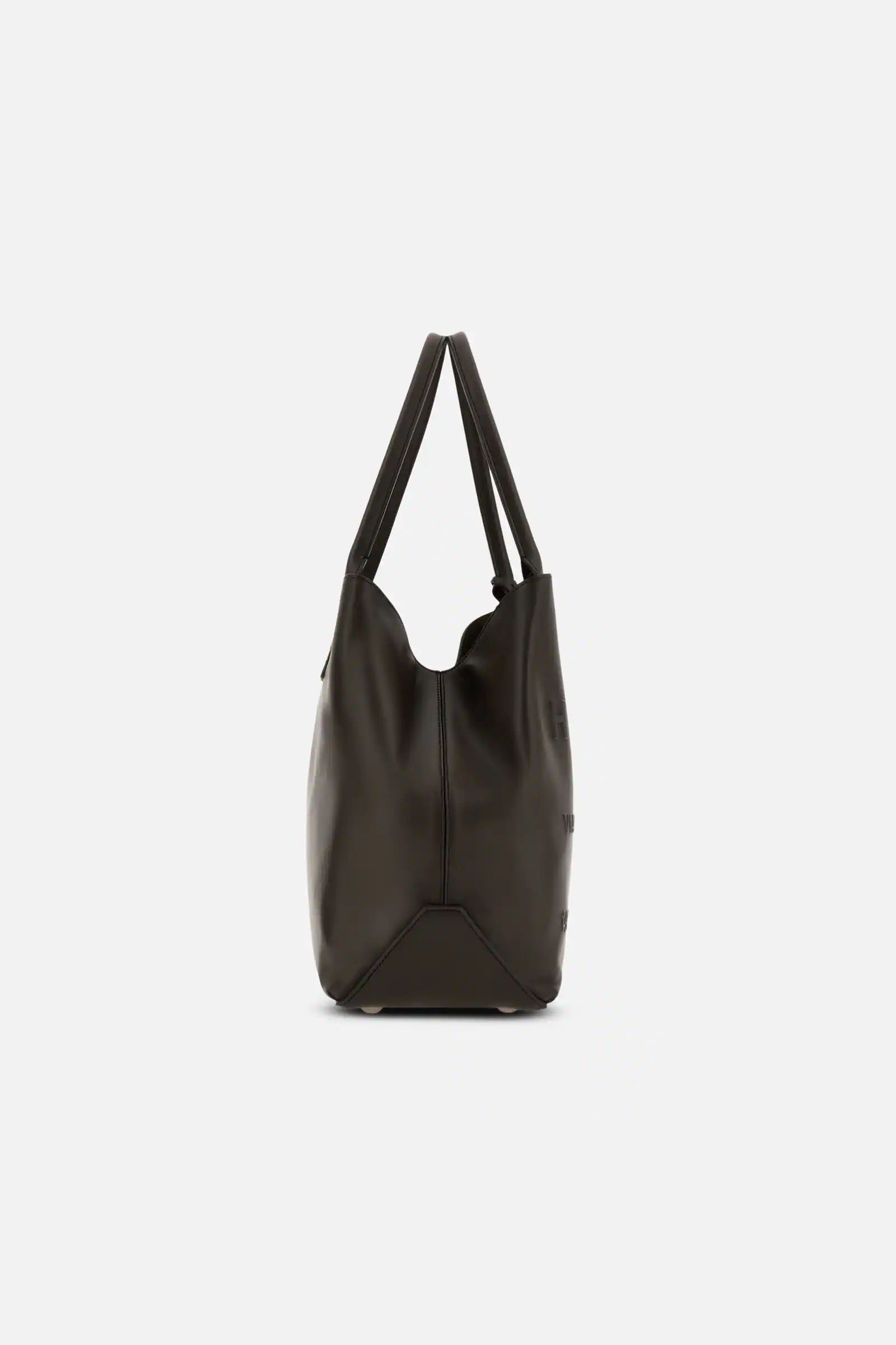 Hogan Shopping Media Pelle Testa di moro Donna-3