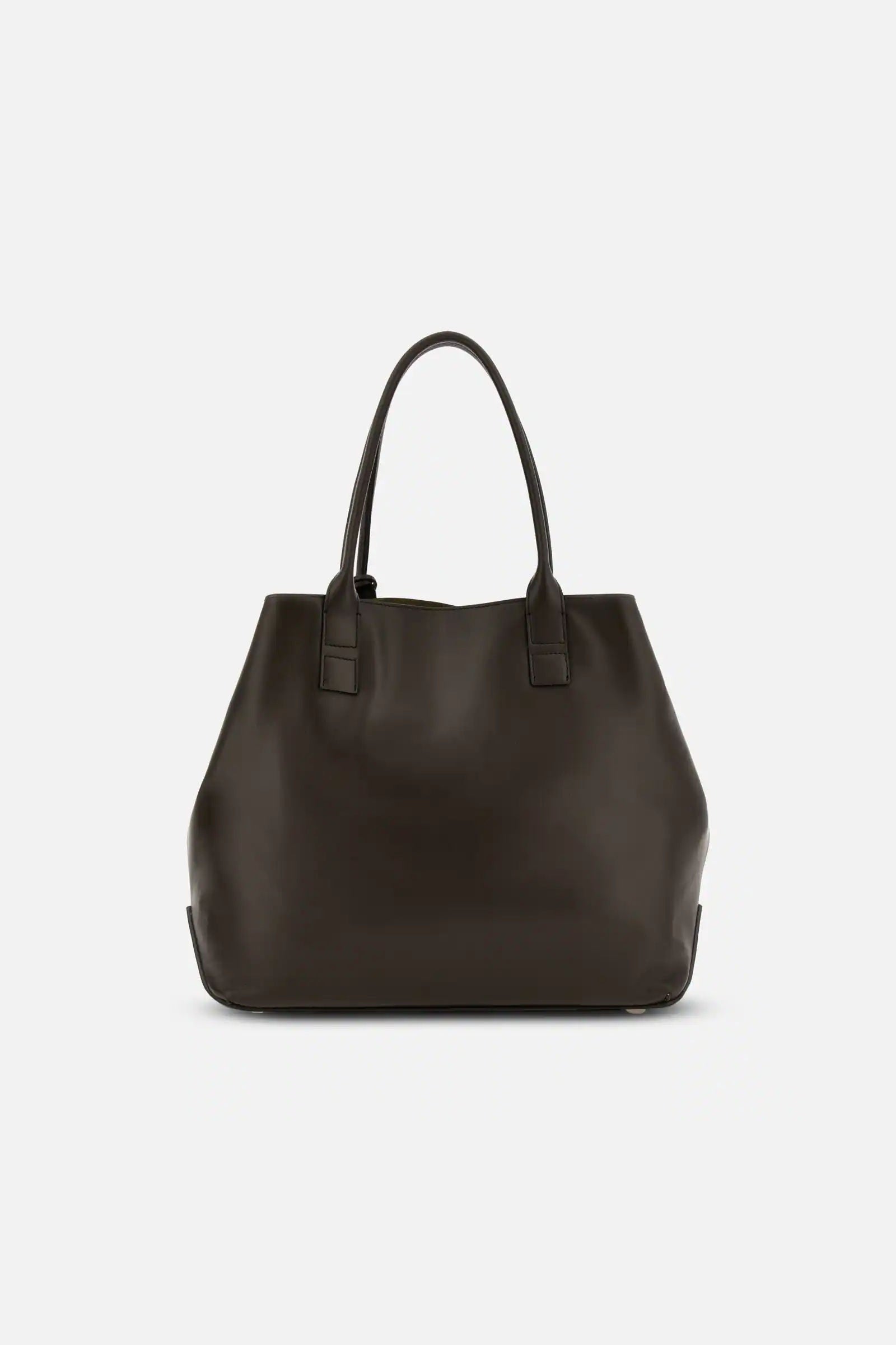 Hogan Shopping Media Pelle Testa di moro Donna-5