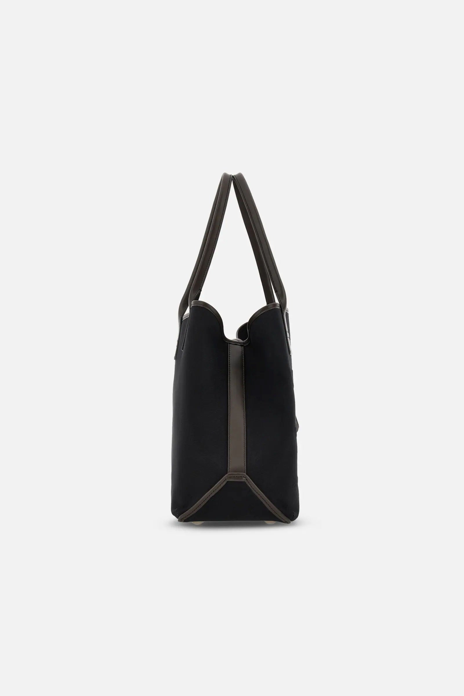 Hogan Shopping Media Tessuto Nero/marrone Donna-2