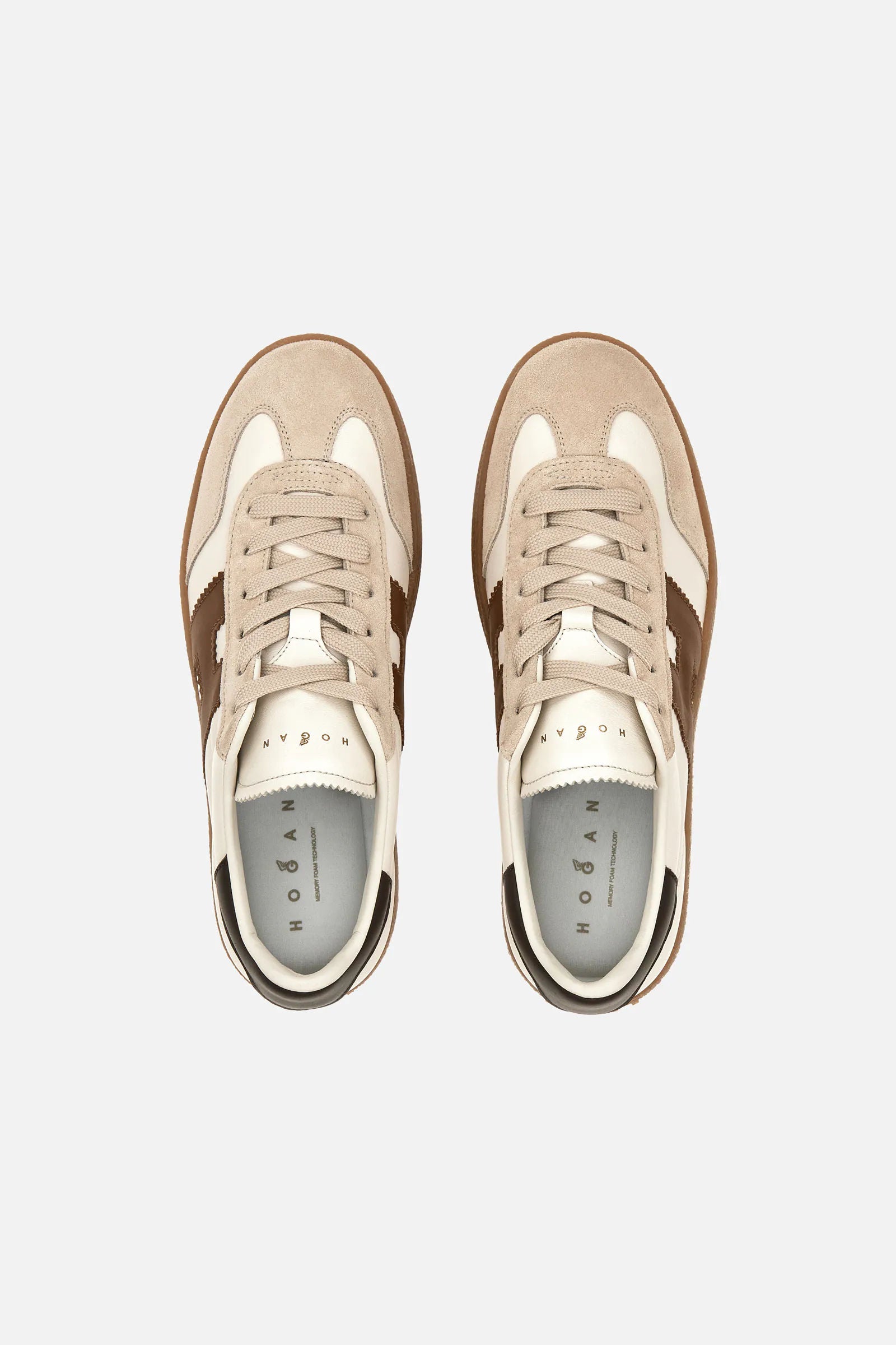 Hogan Sneaker Cool Platform Bianco/marrone Donna-6
