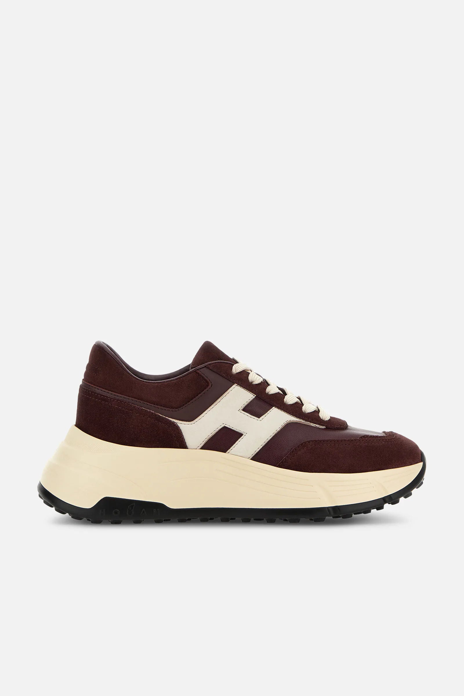 Hogan Sneaker Hi-Fi Bordeaux Donna-1