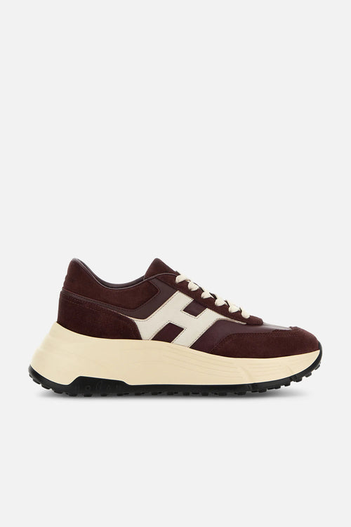 Hogan Sneaker Hi-Fi Bordeaux Donna