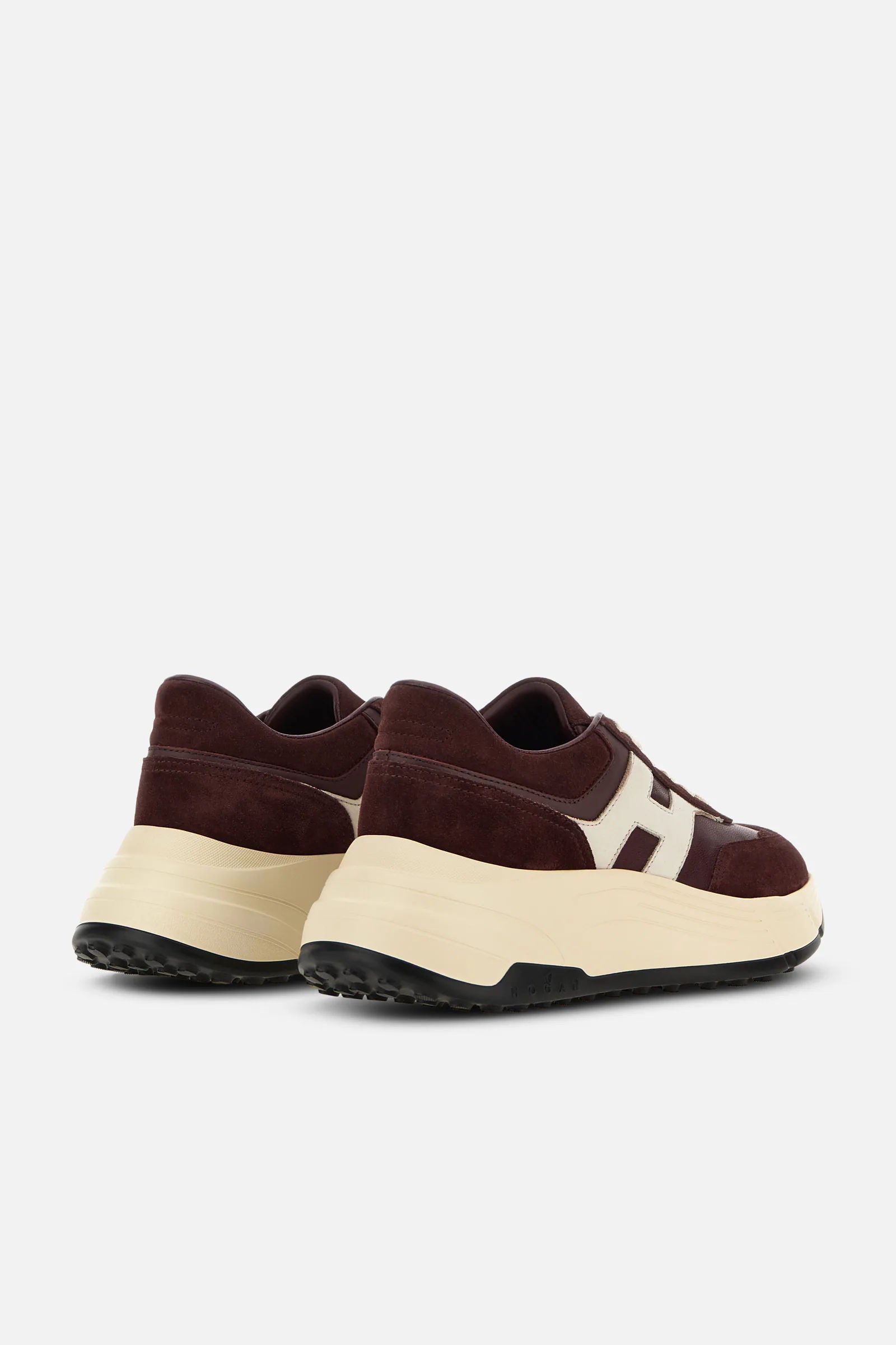 Hogan Sneaker Hi-Fi Bordeaux Donna-3