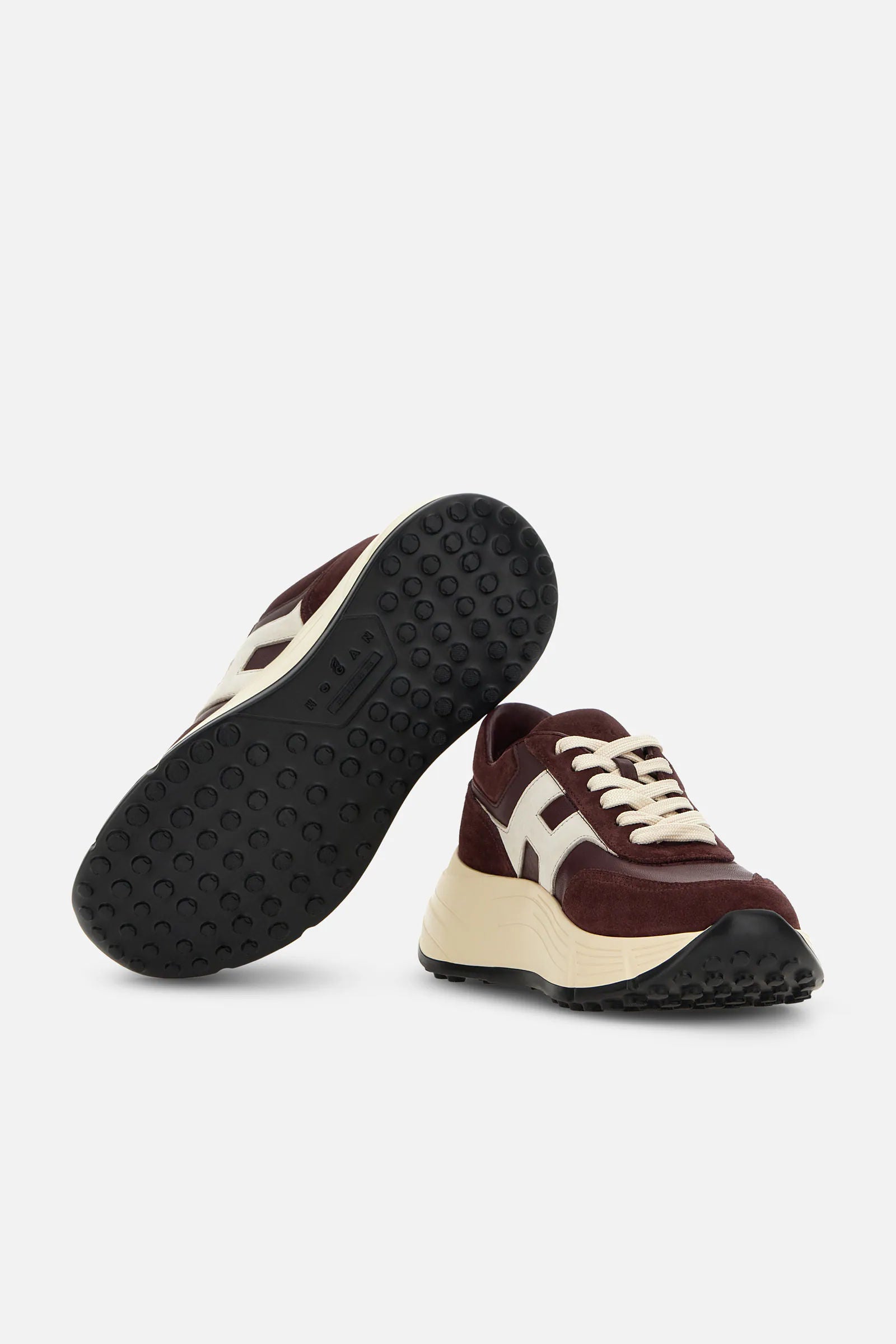 Hogan Sneaker Hi-Fi Bordeaux Donna-4