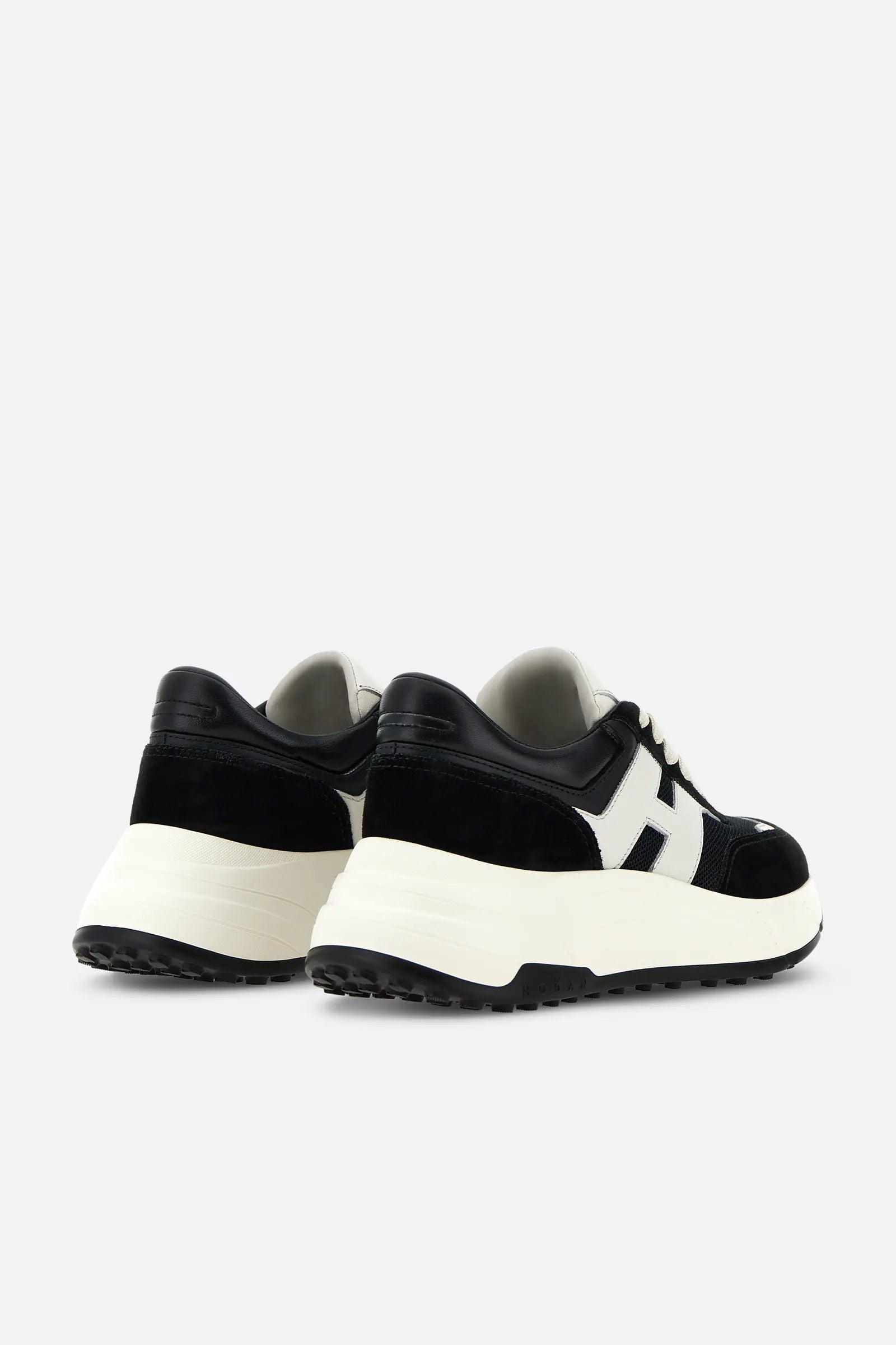 Hogan Sneaker Hi-Fi Nero/bianco Donna-3