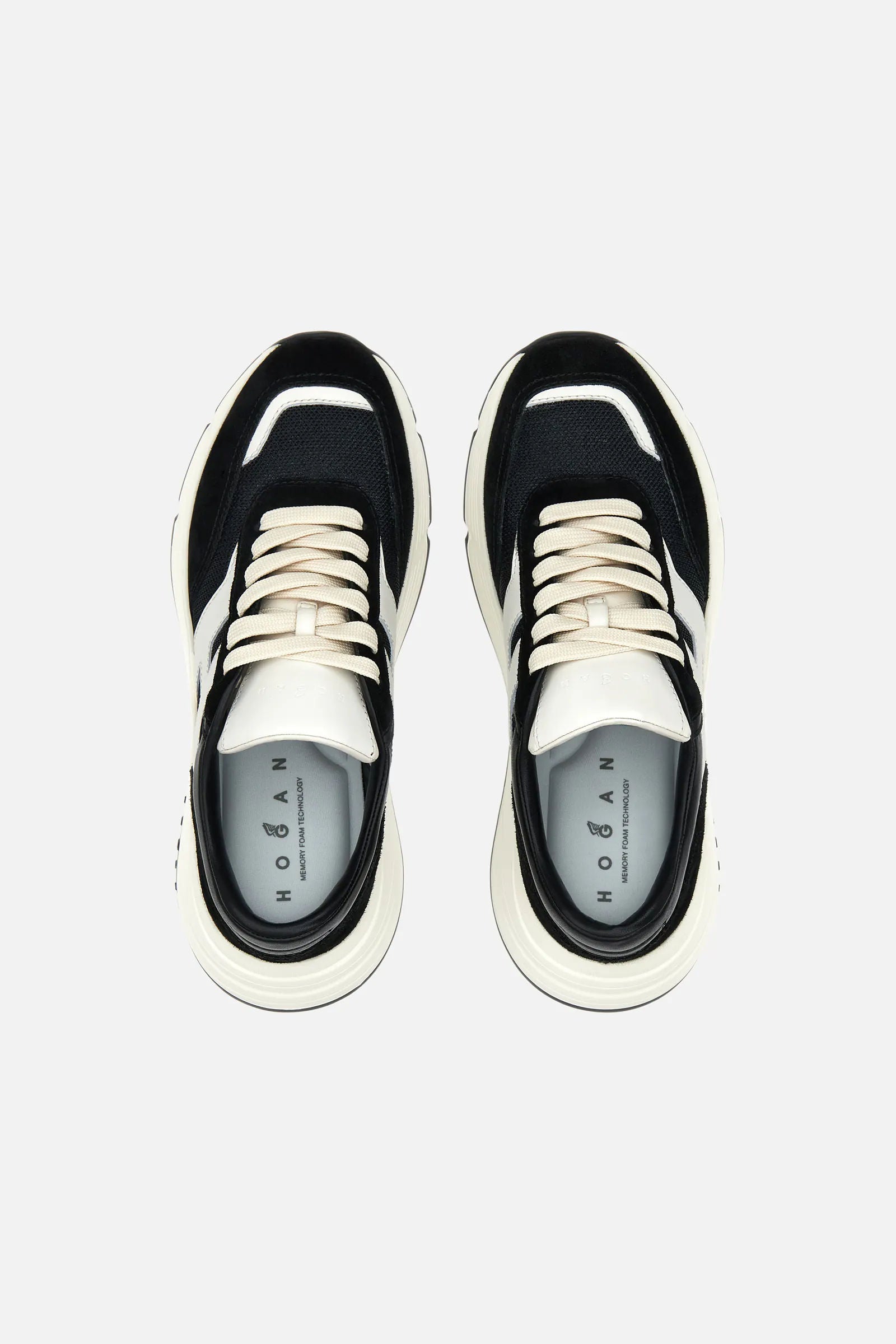 Hogan Sneaker Hi-Fi Nero/bianco Donna-5