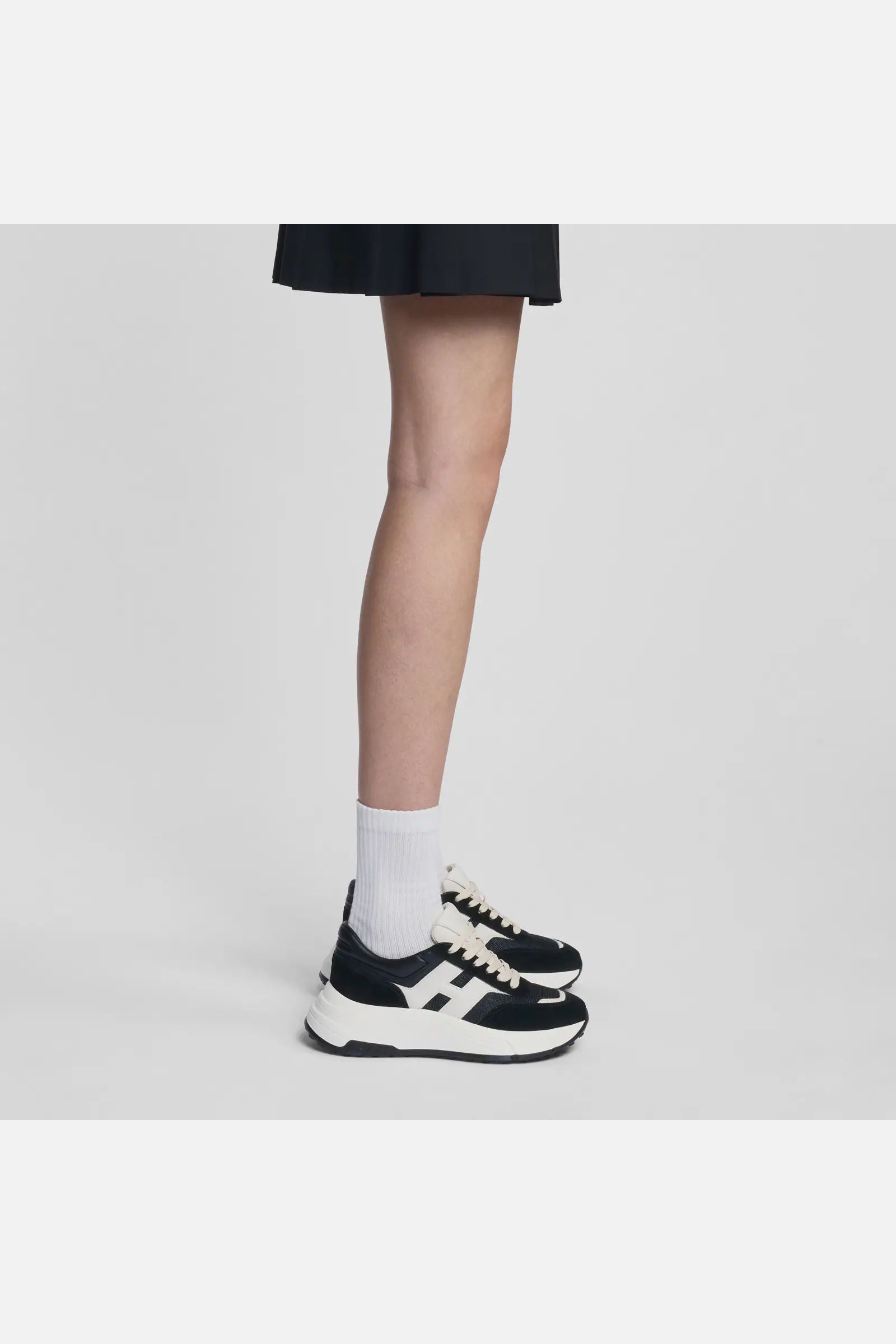 Hogan Sneaker Hi-Fi Nero/bianco Donna-7