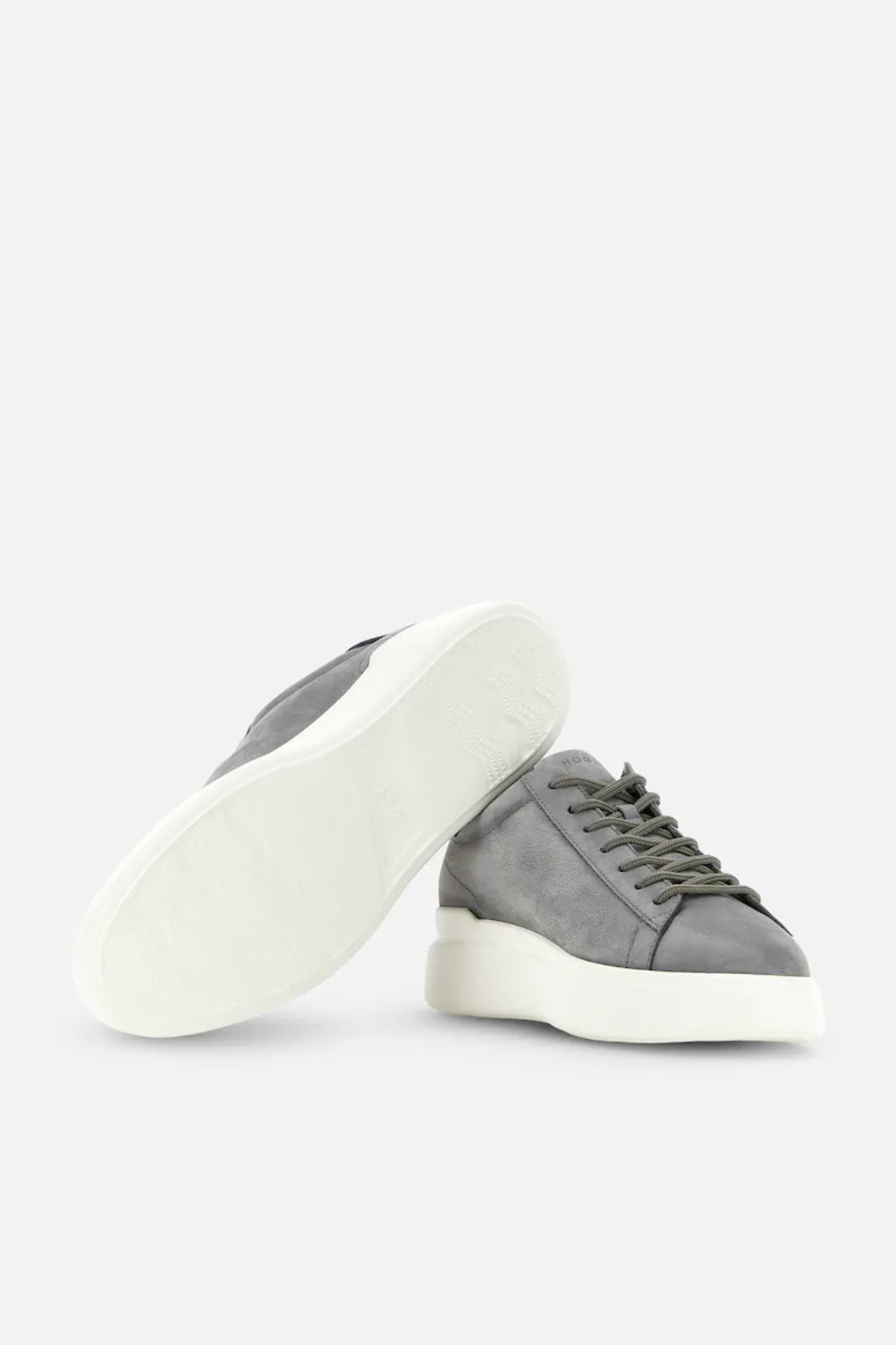 Hogan Sneaker H580 Slash Grigio/Blu Uomo-4