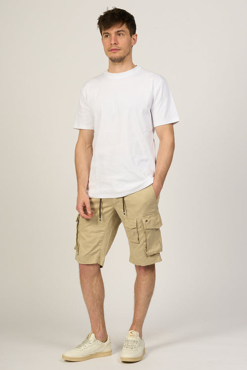 Hosio T-shirt Bianco Uomo-2